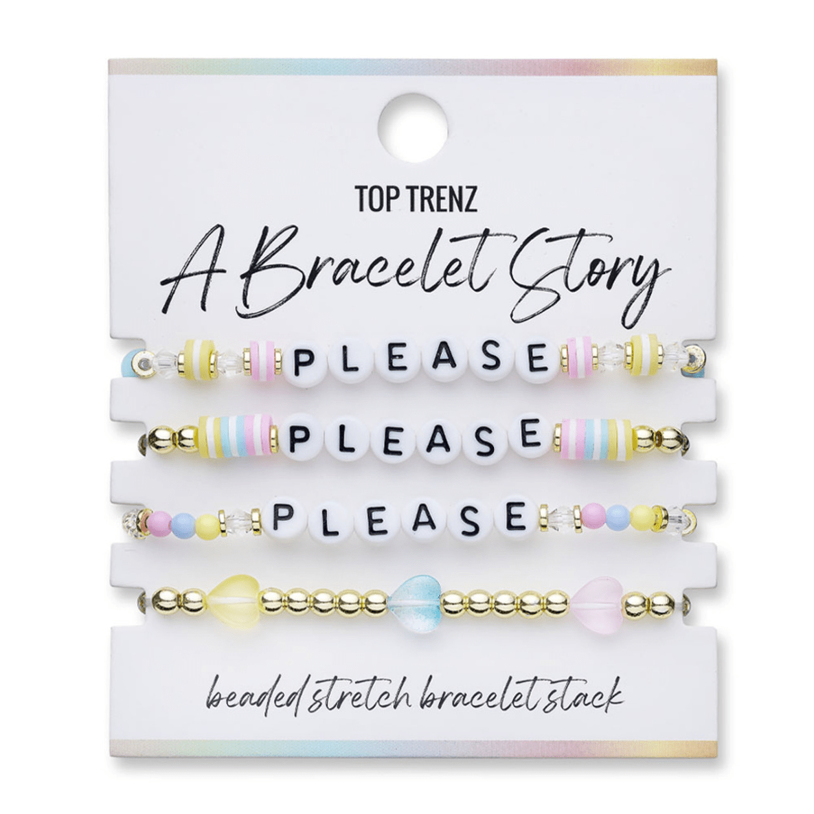 A Bracelet Story - Pop Anthem Pack (4 bracelets per card)